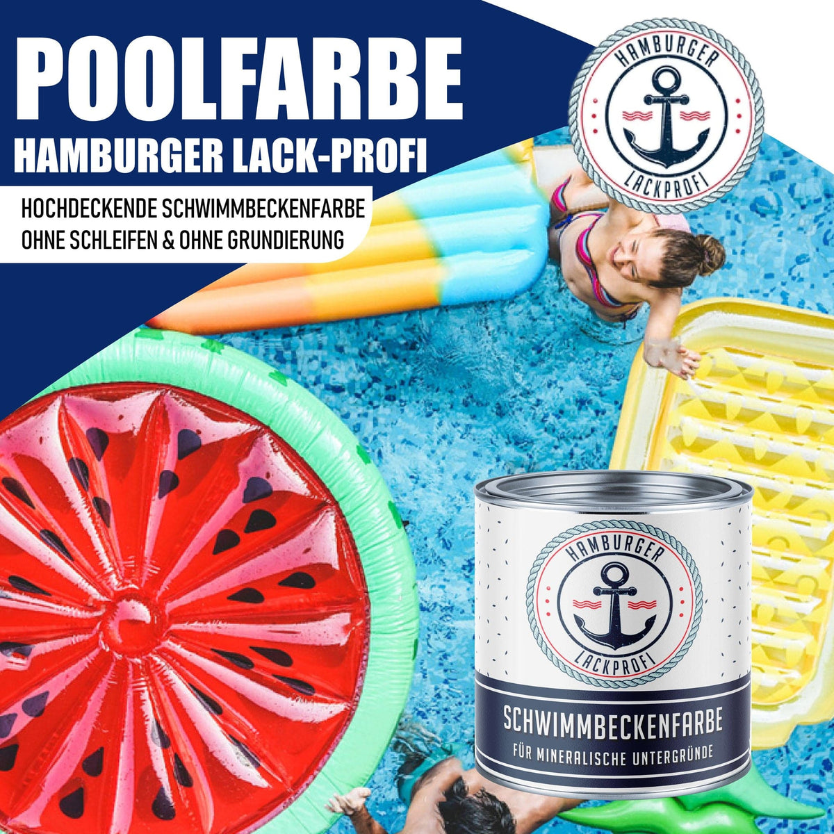 Pintura para piscinas Rojo lila RAL 4001 - Hamburger Lack-Profi