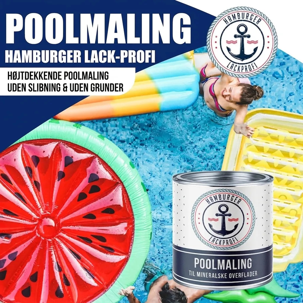 Pintura para piscinas Negro grafito RAL 9011 - Hamburger Lack-Profi