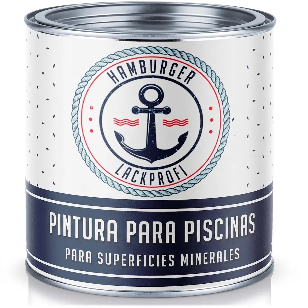 Pintura para piscinas en Pardo corzo RAL 8007 con kit de pintura (X300) - Hamburger Lack-Profi, Imagen 14