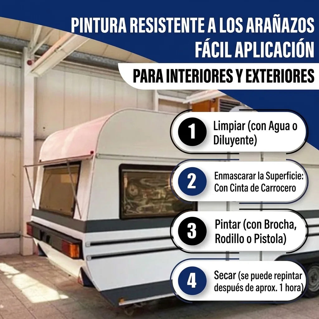 Pintura para coches 2K Gris beige RAL 7006 - Alta cobertura y anticorrosiva - Hamburger Lack-Profi