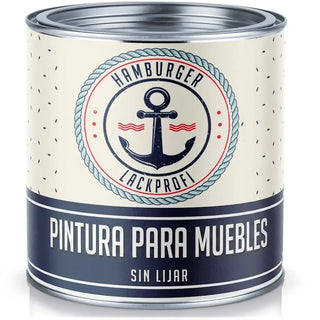 Pintura para muebles sin lijar RAL 9010 Blanco puro - Esmalte para muebles - Hamburger Lack-Profi