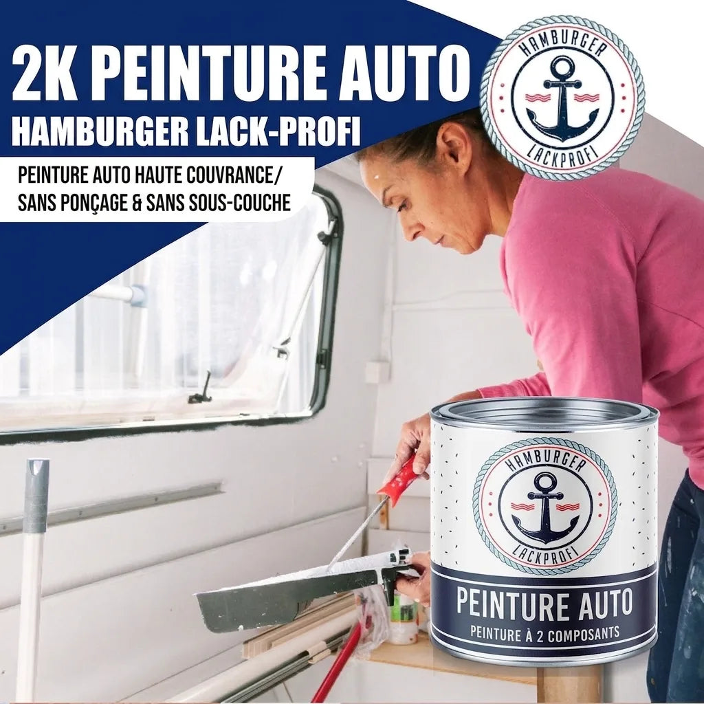 Pintura para coches 2K Rosa antiguo RAL 3014 - Alta cobertura y anticorrosiva - Hamburger Lack-Profi