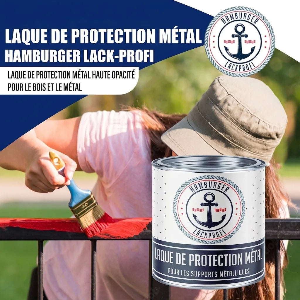 Esmalte protector para metal en Amarillo dalia RAL 1033 con kit de pintura (X300) - Hamburger Lack-Profi, Imagen 22