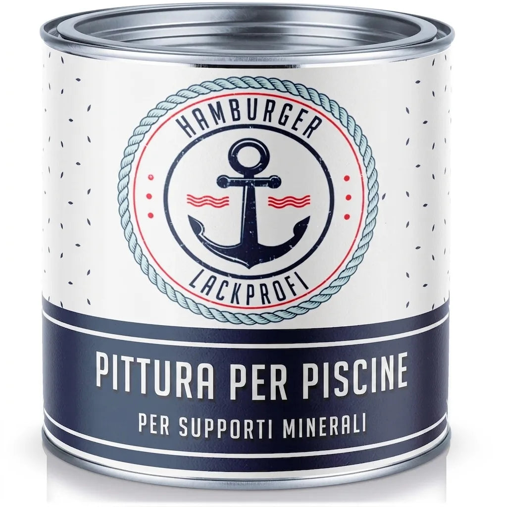 Pintura para piscinas Rojo anaranjado RAL 2001 - Hamburger Lack-Profi