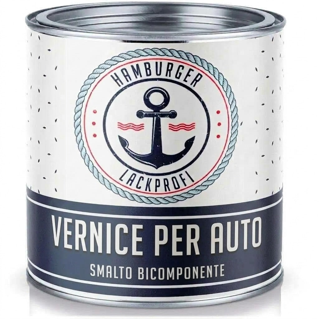 Pintura para coches 2K Pardo grisáceo RAL 8019 - Alta cobertura y anticorrosiva - Hamburger Lack-Profi