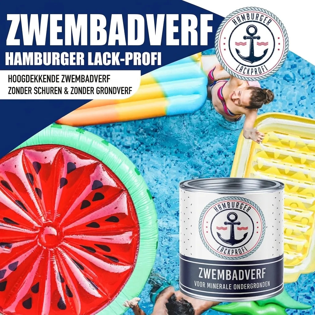 Pintura para piscinas Rojo frambuesa RAL 3027 - Hamburger Lack-Profi