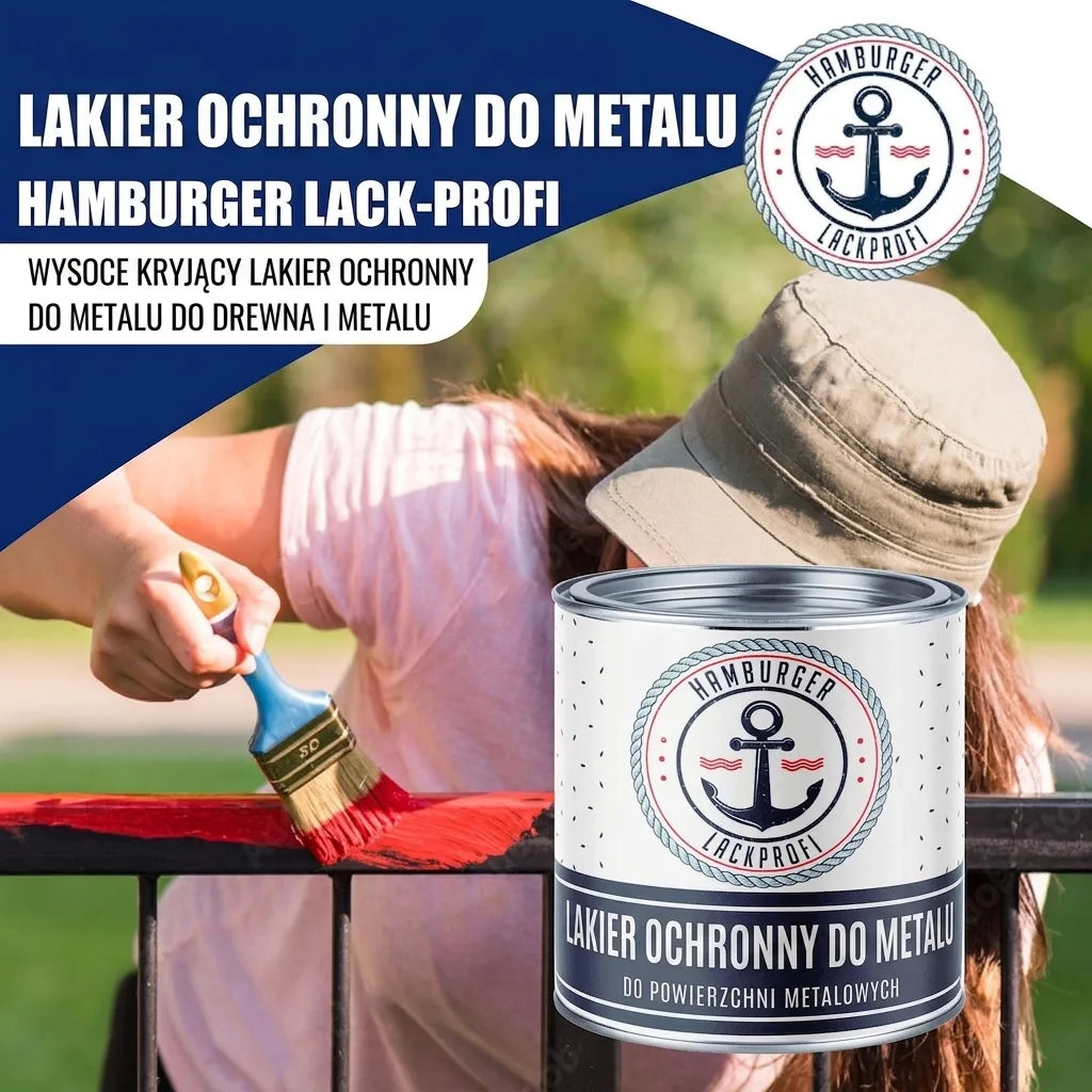 Pintura para metal exterior Blanco perla RAL 1013 - resistente a la abrasión y a los golpes - Hamburger Lack-Profi, Imagen 18