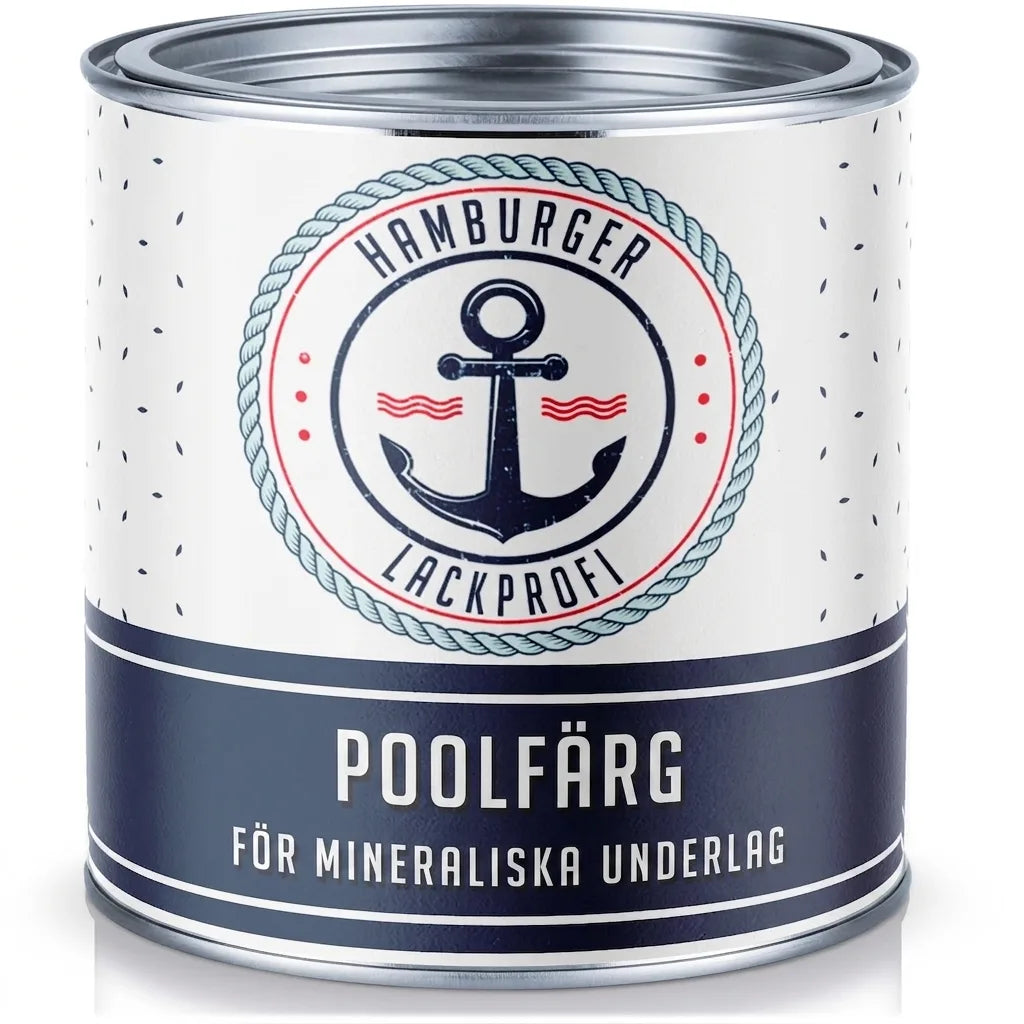 Pintura para piscinas Rojo puro RAL 3028 - Hamburger Lack-Profi