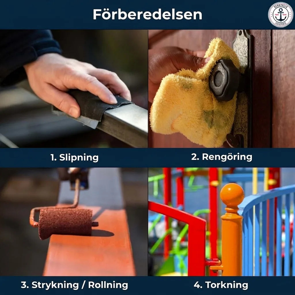 Hamburger Lack-Profi 3 in 1 Rotbraun RAL 8012 - Rostschutz - Hamburger Lack-Profi