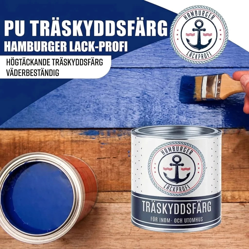 Hamburger Lack-Profi Lacke & Beschichtungen PU Holzschutzfarbe RAL 7016 Anthrazitgrau - Wetterschutzfarbe