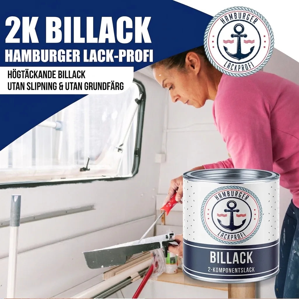 Pintura para coches 2K Oliva amarillo RAL 6014 - Alta cobertura y anticorrosiva - Hamburger Lack-Profi