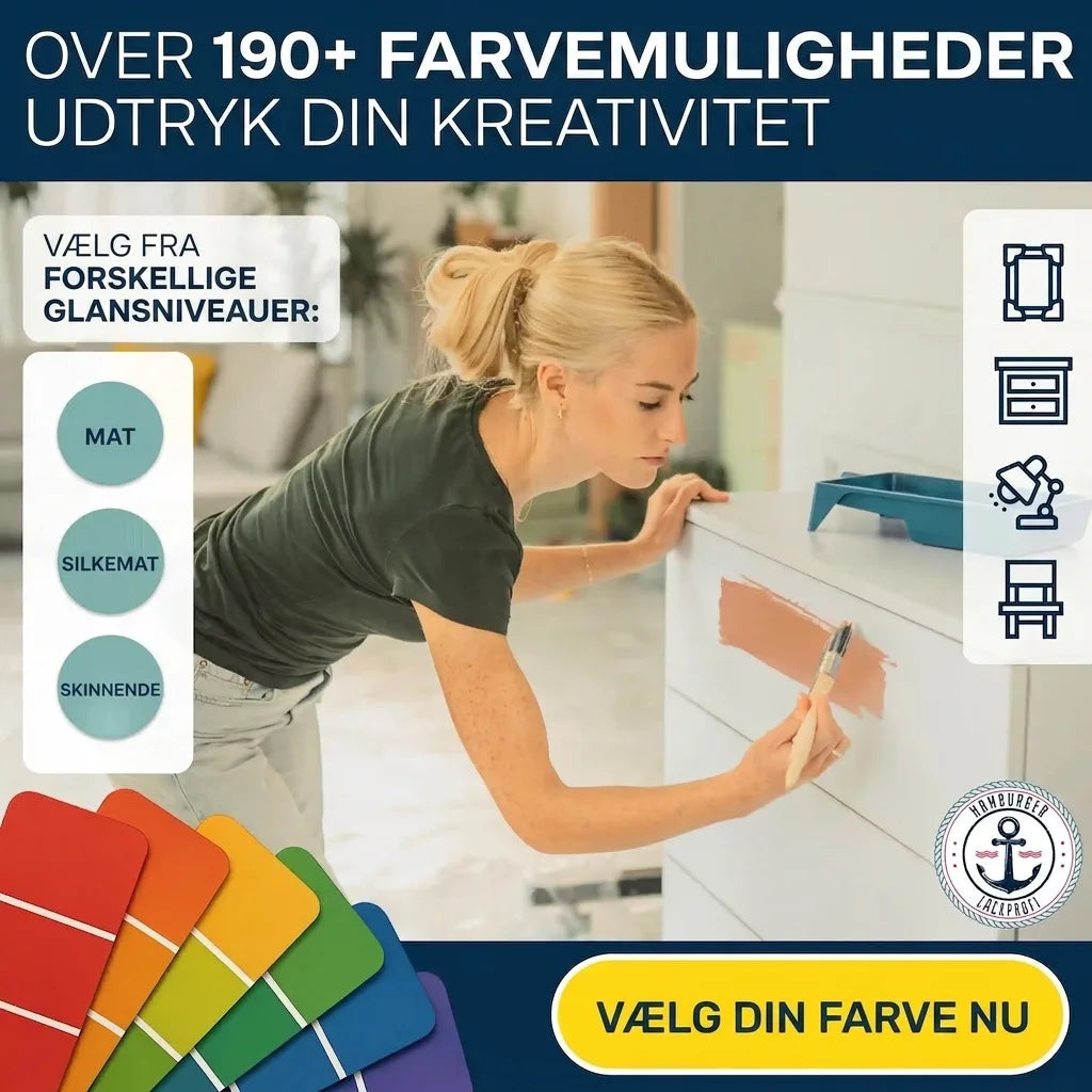 Möbelfarbe ohne Schleifen RAL 5020 Ozeanblau - Möbellack Hamburger Lack-Profi - Hamburger Lack-Profi