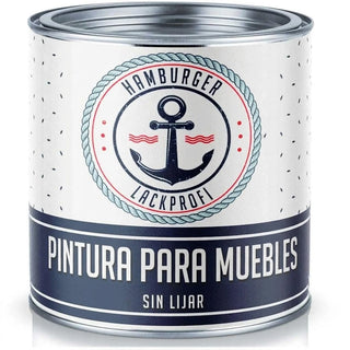 Pintura para muebles sin lijar RAL 6004 Verde azulado - Laca para muebles Hamburger Lack-Profi