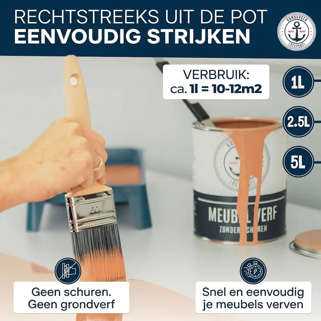 Möbelfarbe ohne Schleifen RAL 4002 Rotviolett - Möbellack Hamburger Lack-Profi - Hamburger Lack-Profi
