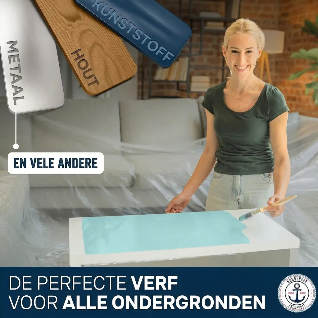 Möbelfarbe ohne Schleifen RAL 7005 Mausgrau - Möbellack Hamburger Lack-Profi - Hamburger Lack-Profi